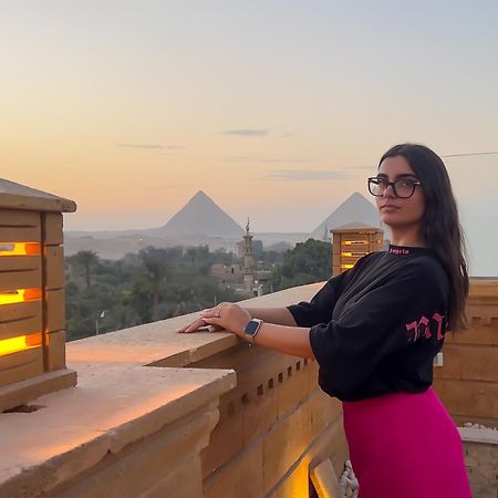 Taj Pyramids View Inn Kafret el-Gabal Exterior foto