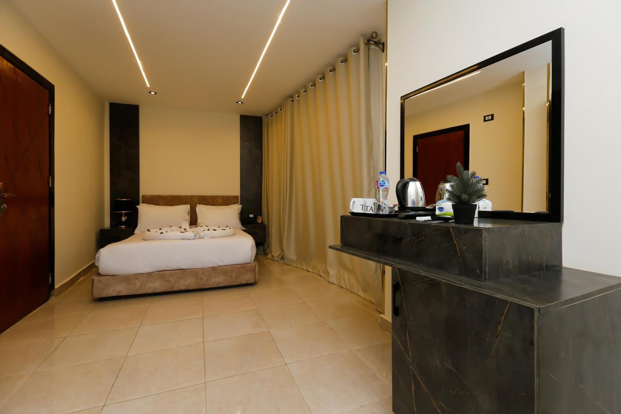 Taj Pyramids View Inn Kafret el-Gabal Exterior foto