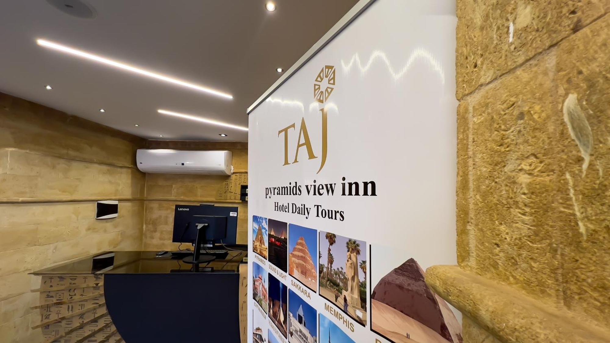 Taj Pyramids View Inn Kafret el-Gabal Exterior foto