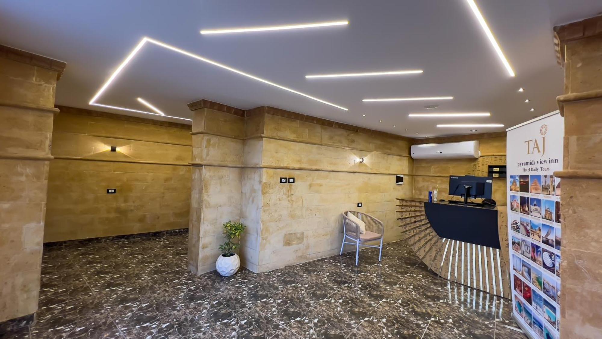 Taj Pyramids View Inn Kafret el-Gabal Exterior foto