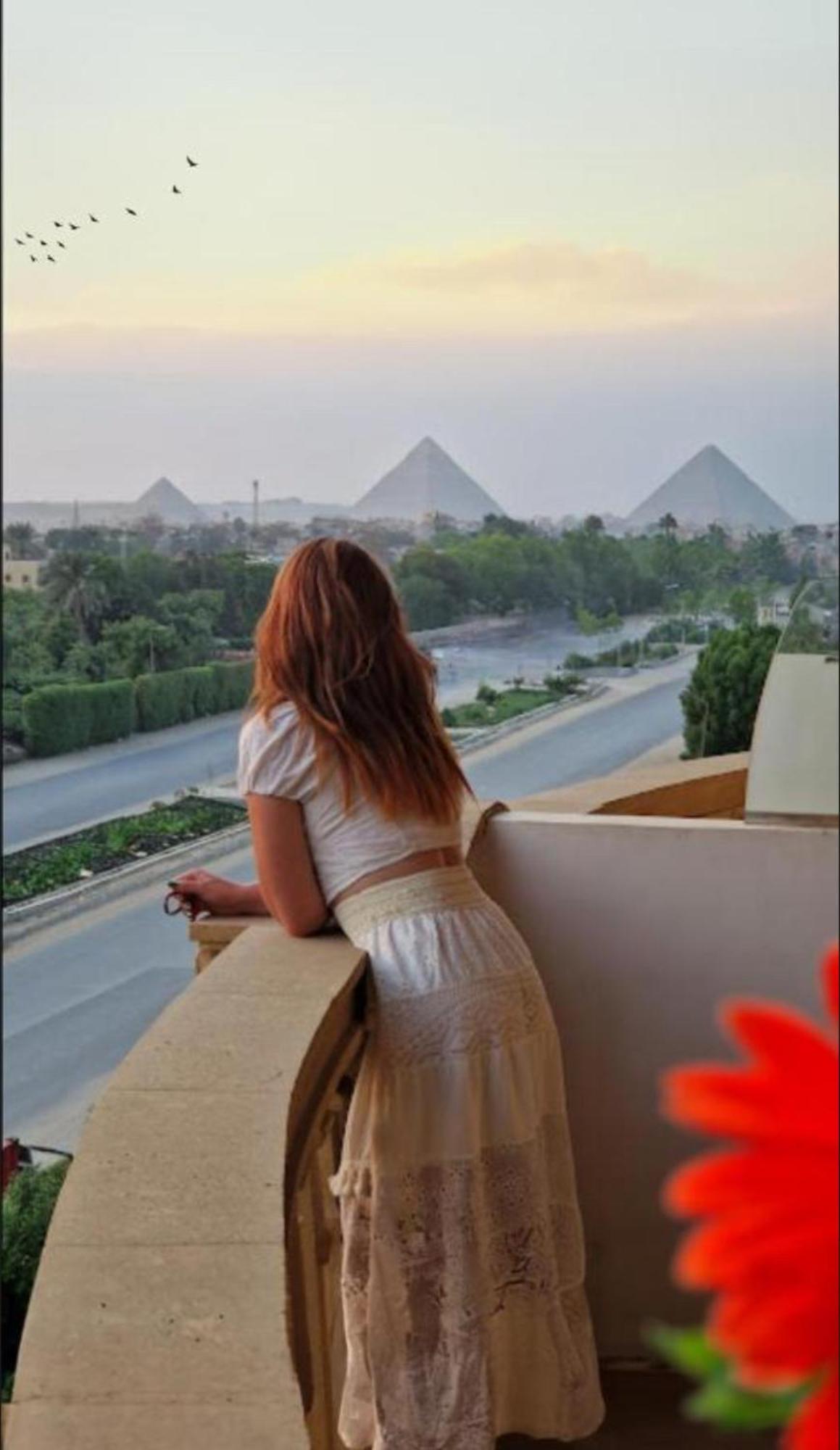 Taj Pyramids View Inn Kafret el-Gabal Exterior foto